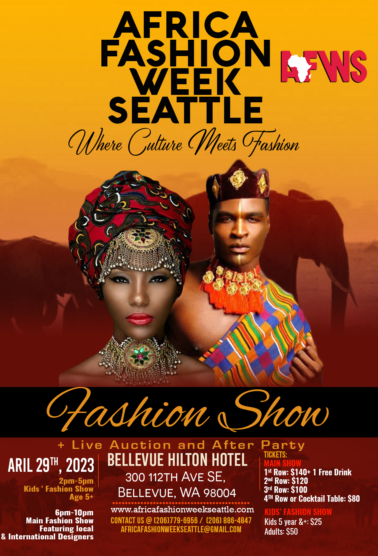 Africa Fashion Week Seattle Eastside Live